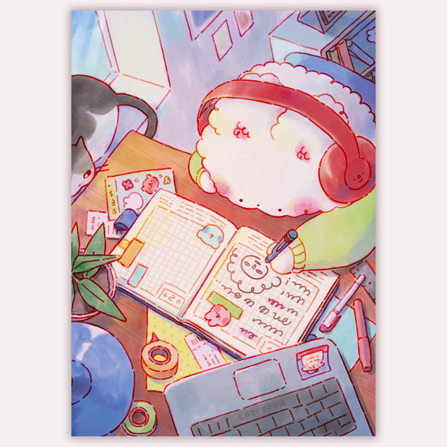 Planner Bun Print