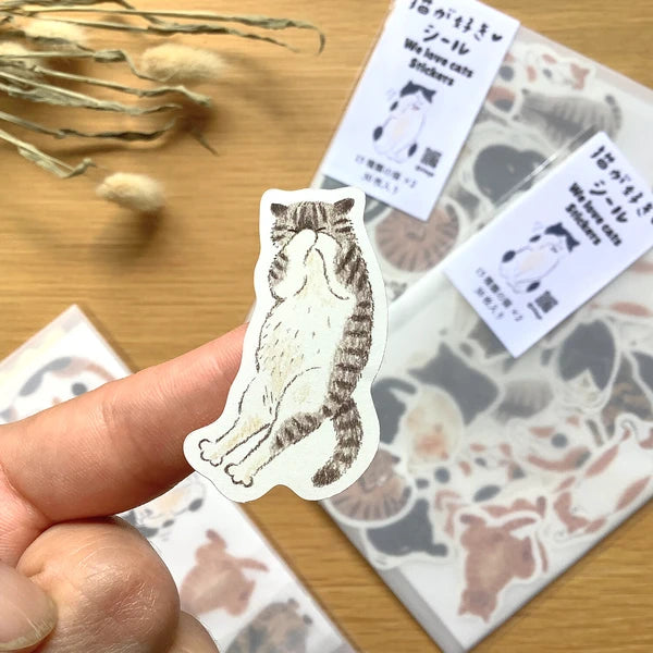 4legs Planner Sticker Flakes - We Love Cats