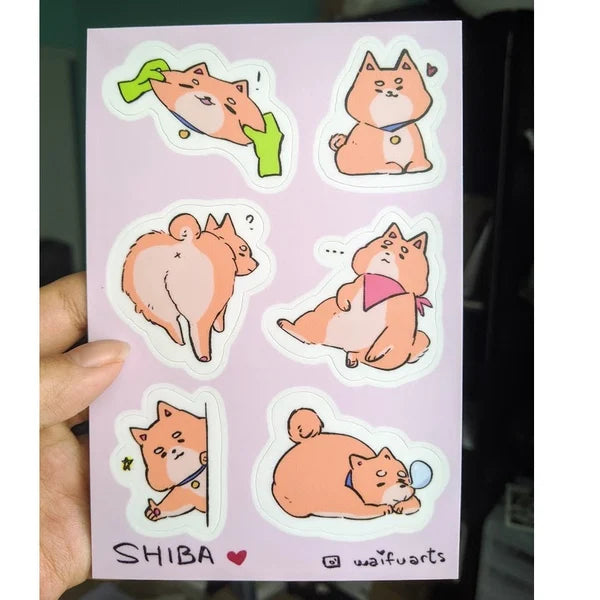 SHIBA Sticker Sheet