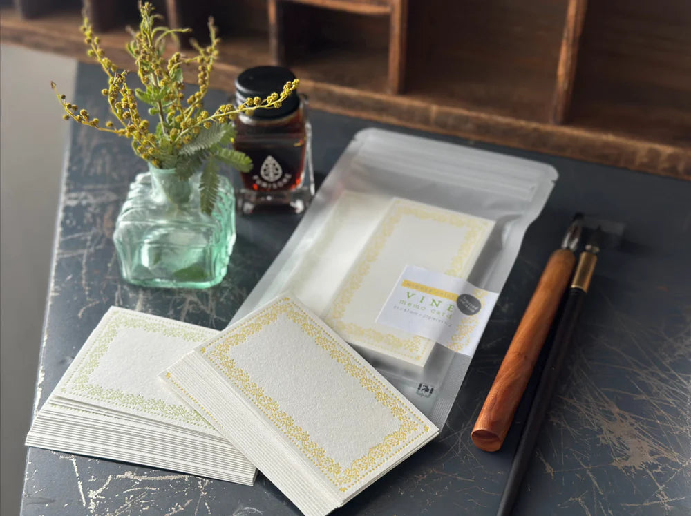 OEDA Vine Memo Card - Mimosa