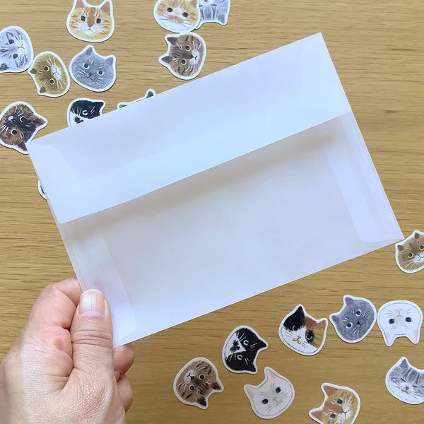 4legs Planner Sticker Flakes - Cat Face
