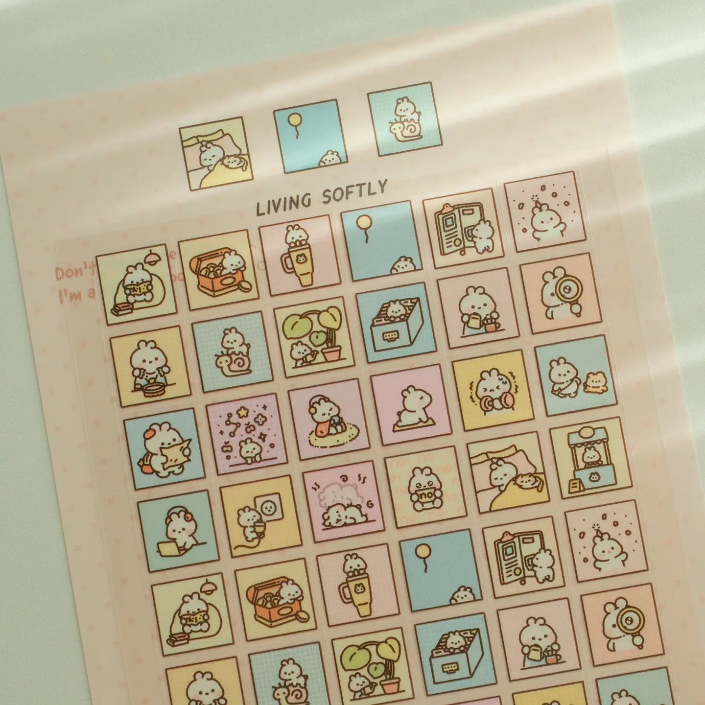 Living Softly Sticker Sheet