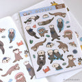 Otters Sticker Sheet