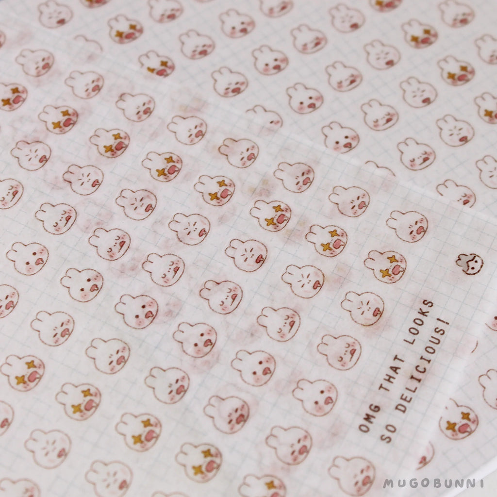 Bunmoji: Yummy Sticker Sheet