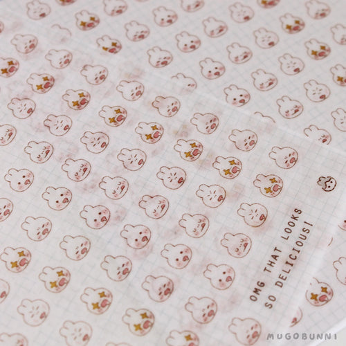 Bunmoji: Yummy Sticker Sheet