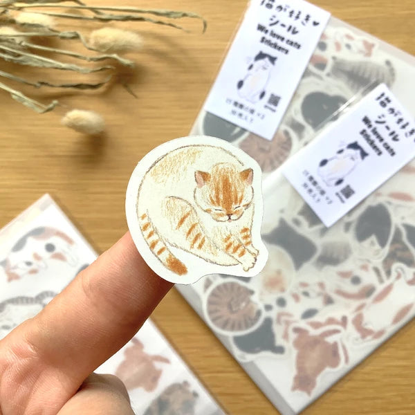 4legs Planner Sticker Flakes - We Love Cats