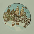 First Snow in NYC - Cities Series Foil Sticker
