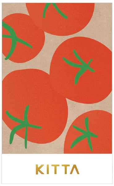 KITTA Collage Washi Tape - Vegetables