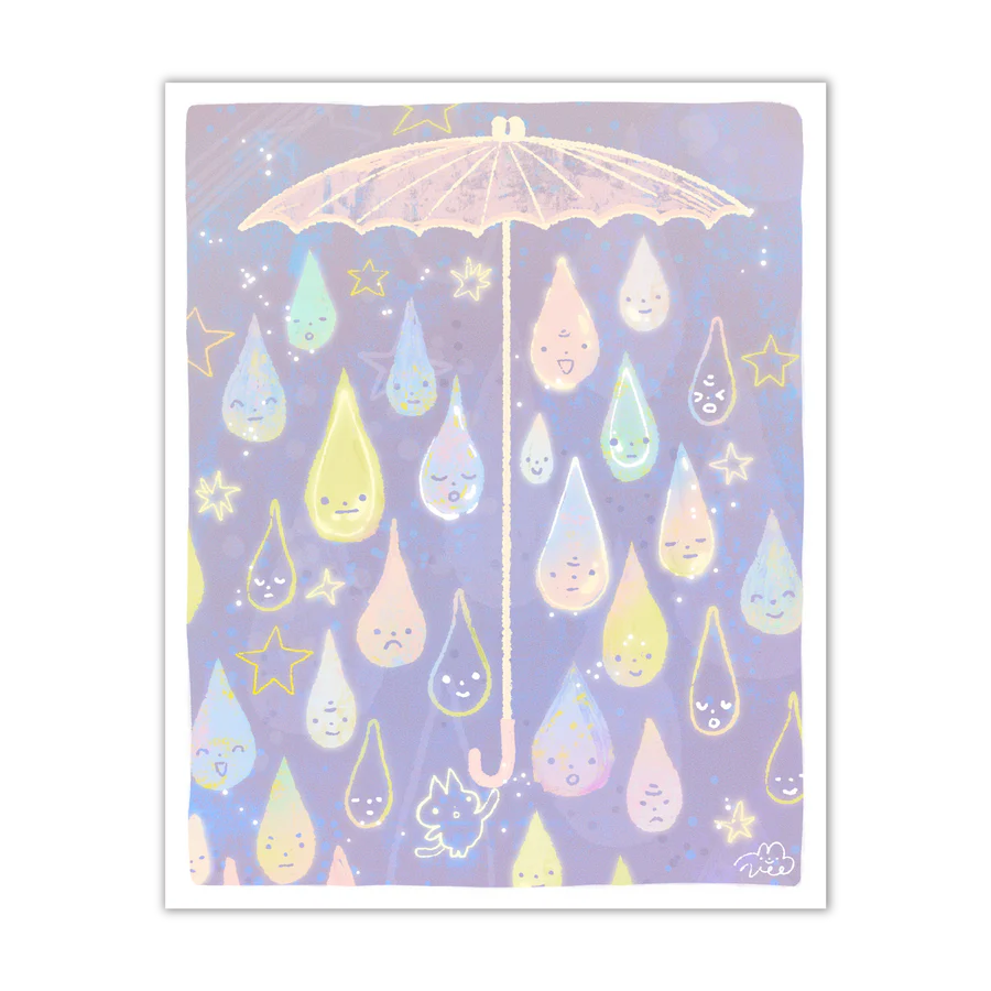 Emotional Umbrella Print