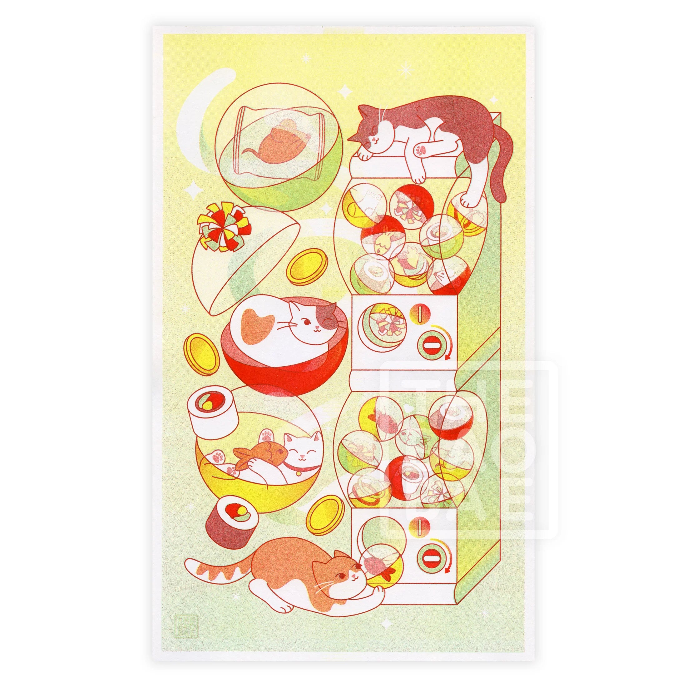 Capsule Cats Print