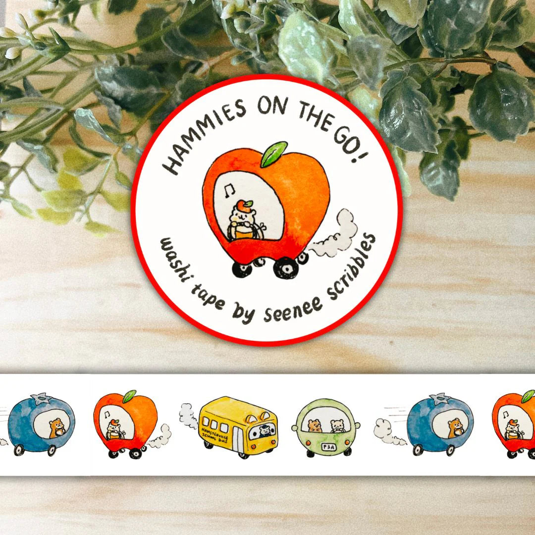 Hammies on the Go! Washi Tape