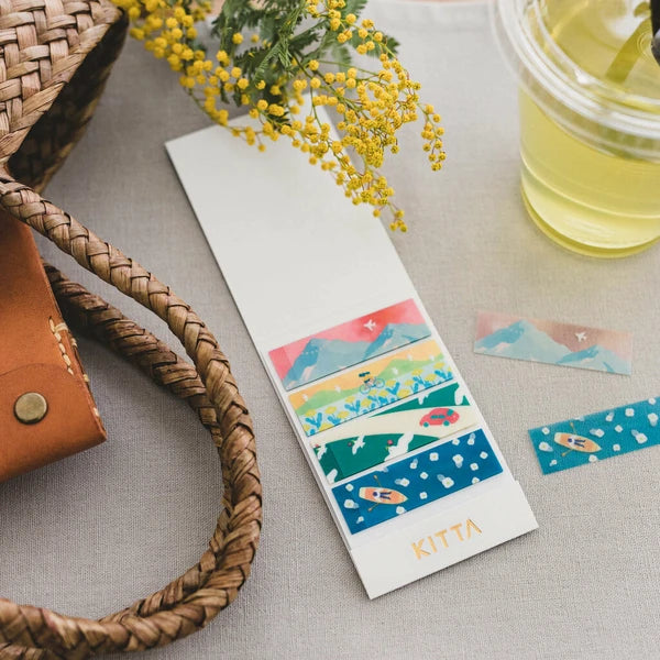 KITTA Clear Washi Tape - Landscape