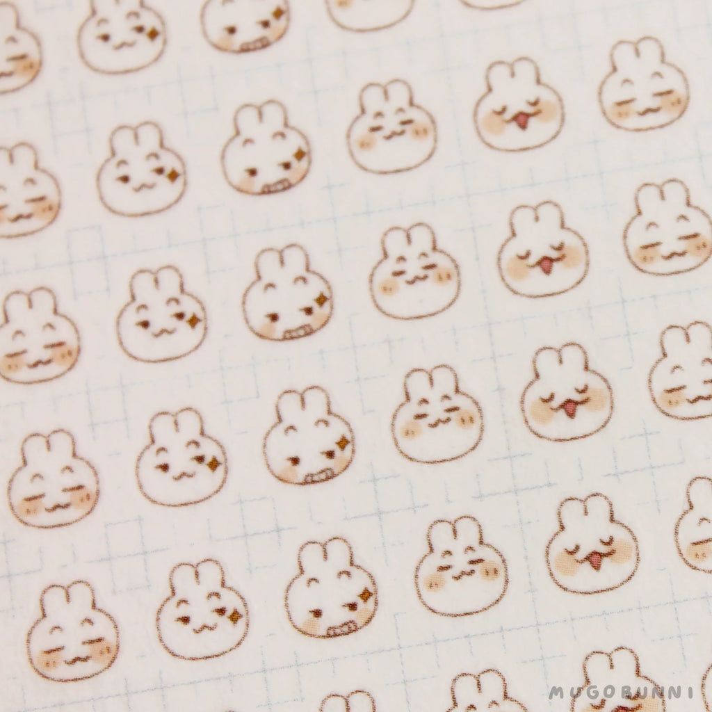 Bunmoji: Smug Sticker Sheet