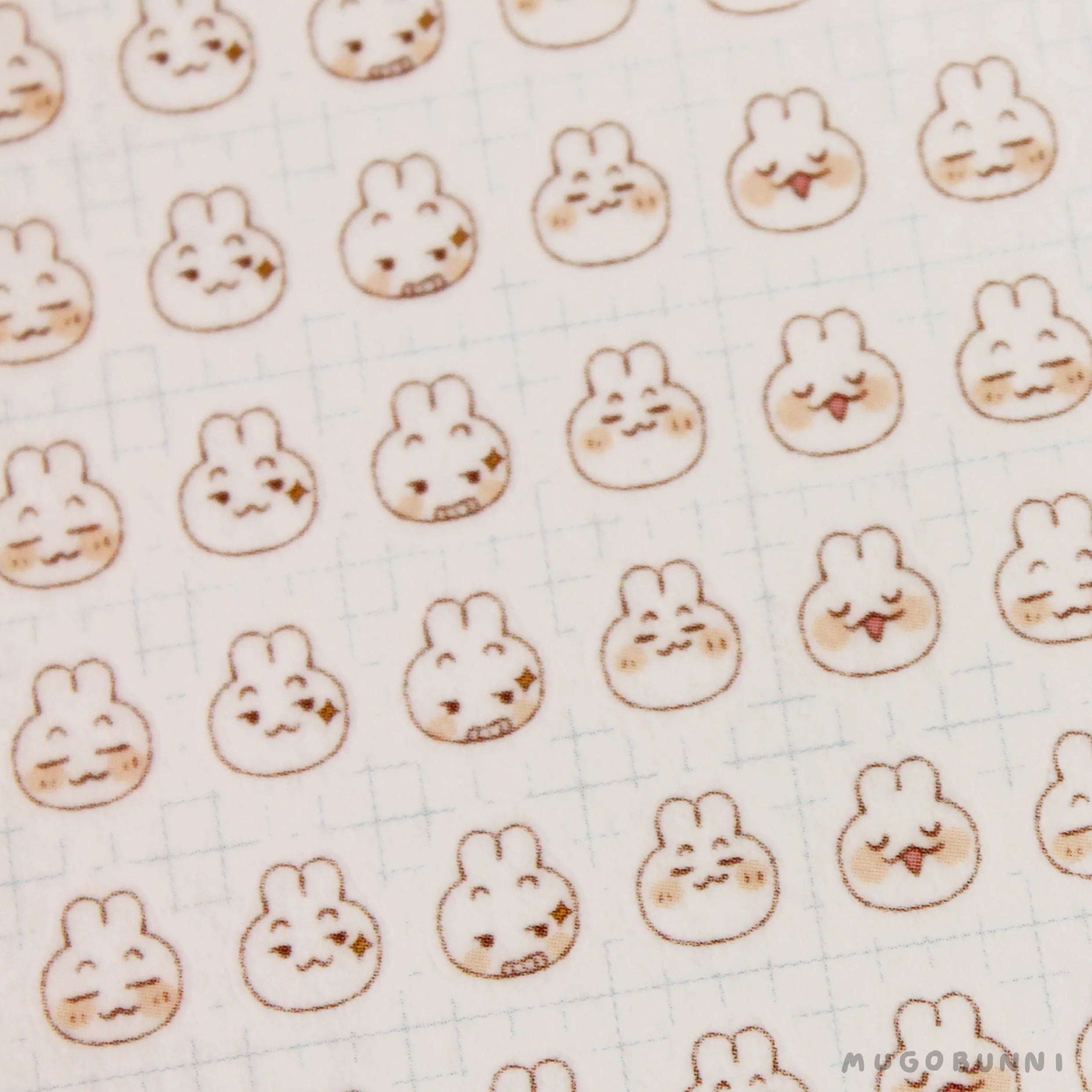 Bunmoji: Smug Sticker Sheet