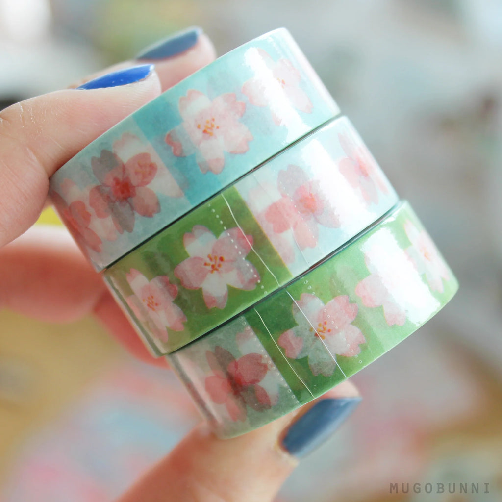 Sakura Grid Washi Tape