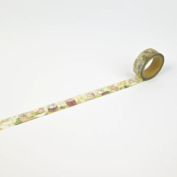 NB Washi Tape - Mattari Animals Day - Momonga