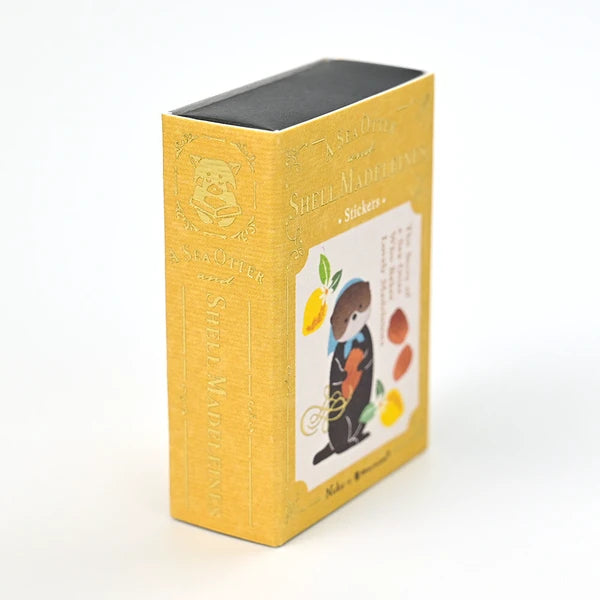 RESSA Flake Seal Stickers - Sea Otter & Shell Madeleines