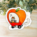 Apple Car Sticker