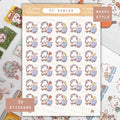 PC Gaming Planner Sticker Sheet