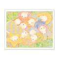 Sleepy Buns Print