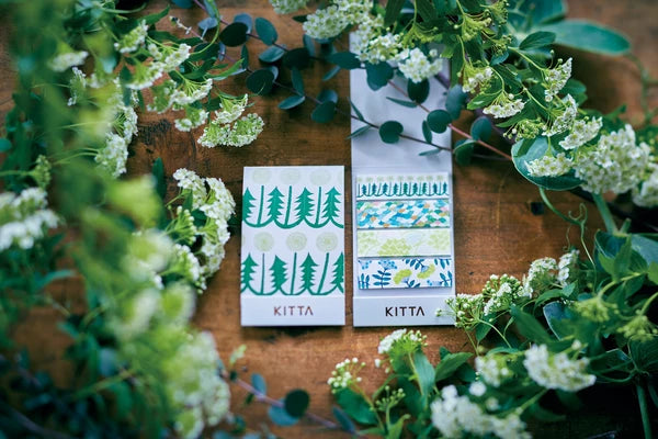 KITTA Washi Tape KING JIM Collage - Flower