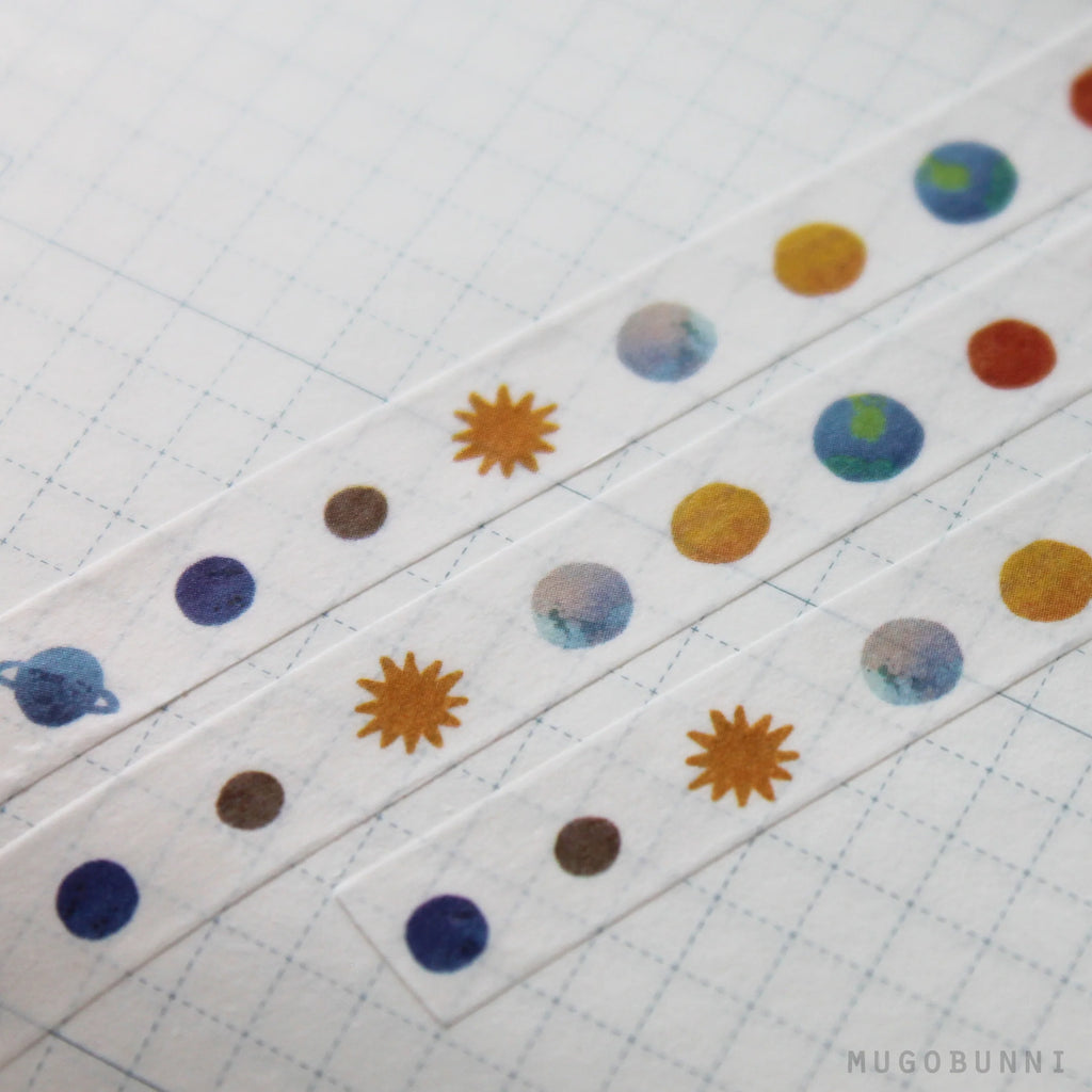Tiny Planet Washi Tape