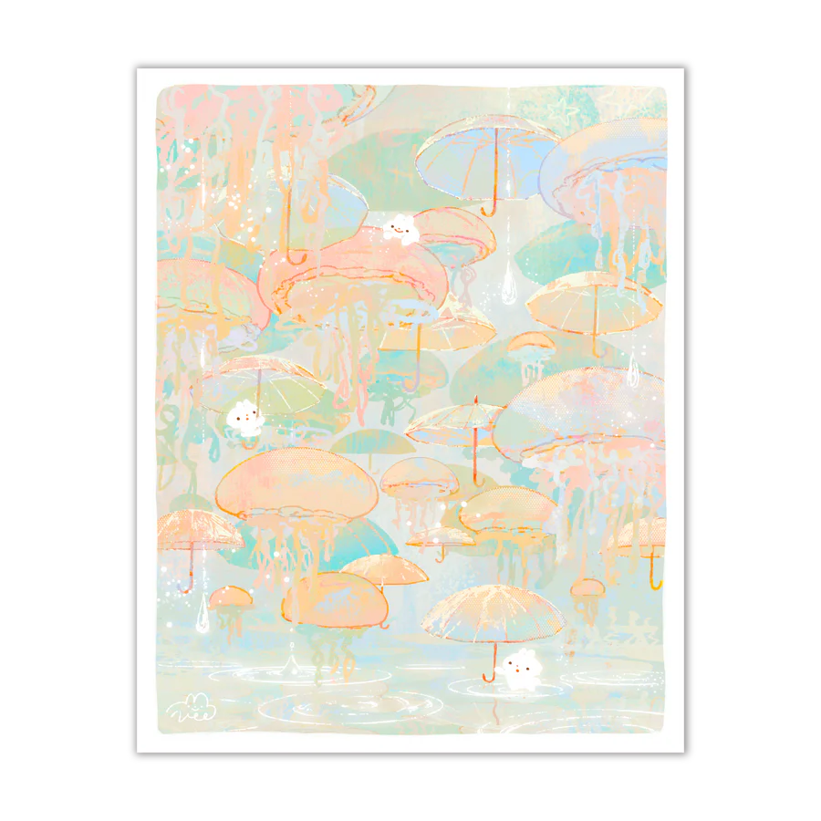 Raining Jellies Print