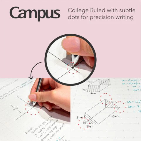 Campus Spiral Notebook 3 Pack - College Ruled