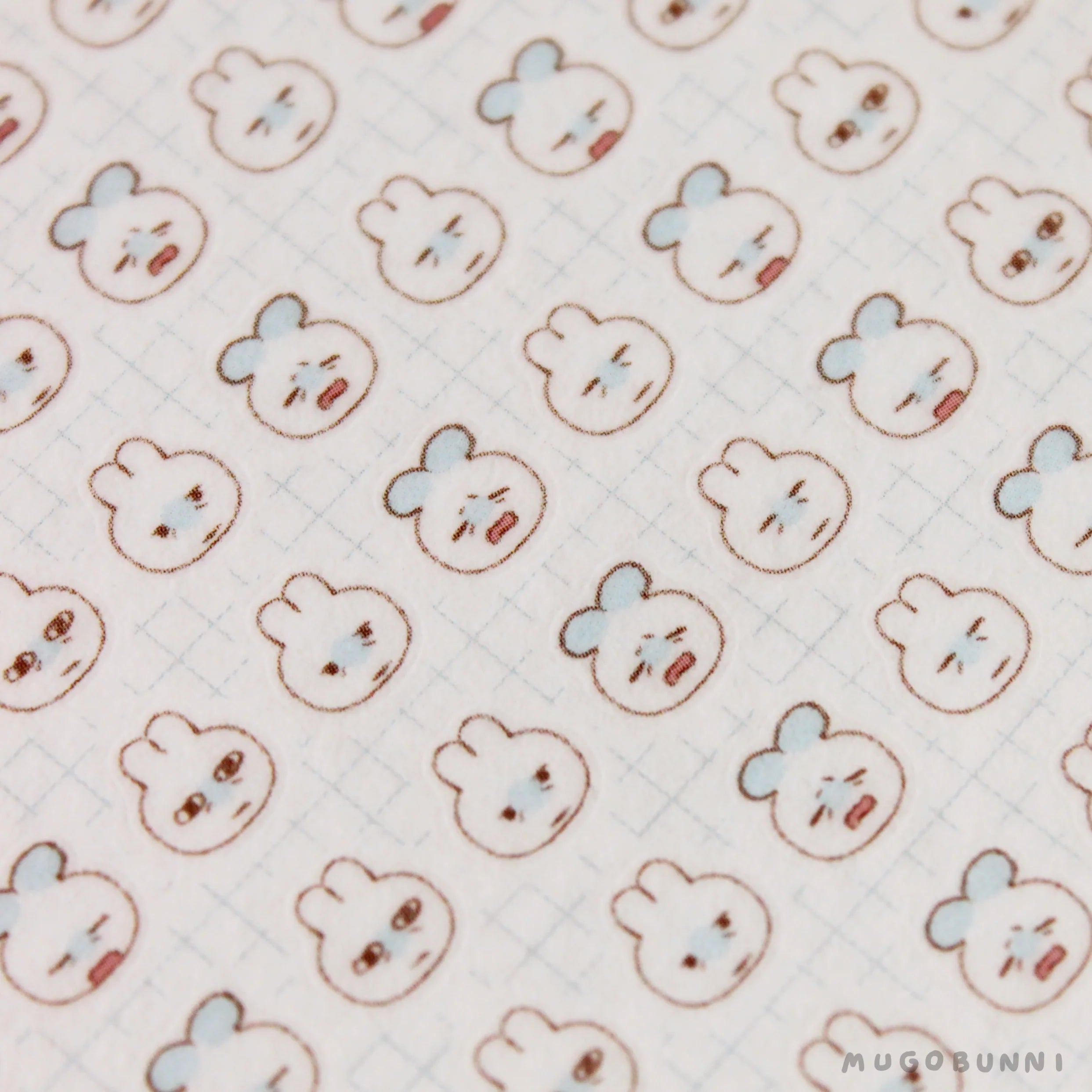 Bunmoji: Tired Sticker Sheet