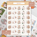 Money Planner Sticker Sheet