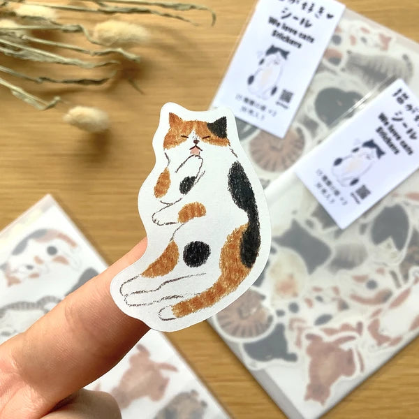 4legs Planner Sticker Flakes - We Love Cats