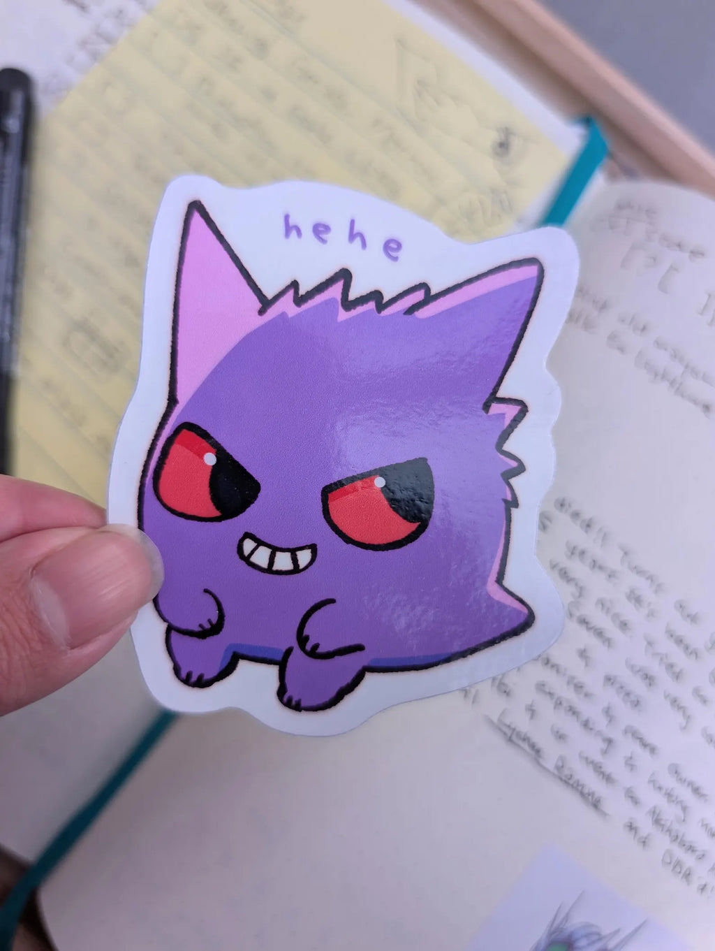 Gengar Vinyl Sticker