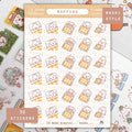 Napping Planner Sticker Sheet