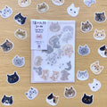 4legs Planner Sticker Flakes - Cat Face