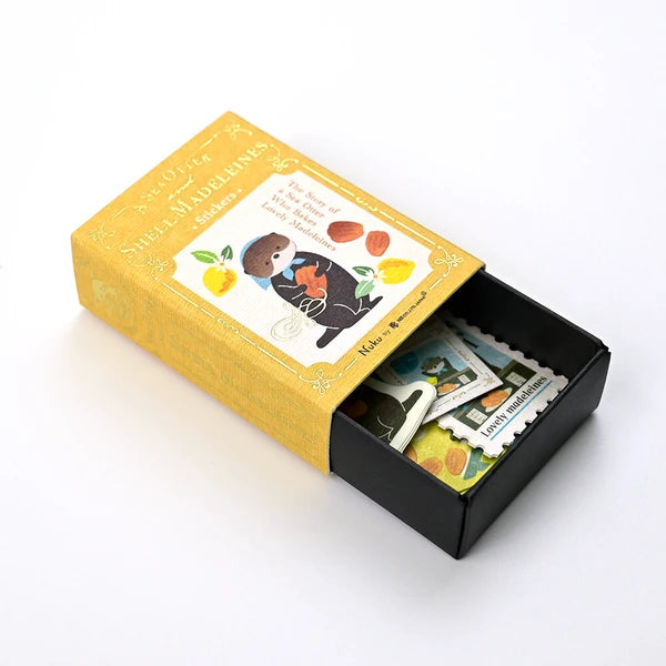 RESSA Flake Seal Stickers - Sea Otter & Shell Madeleines