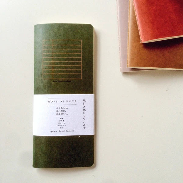 Yamamoto Paper Ro-Biki Note - 6mm Lined Notebook