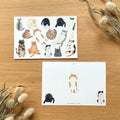 4legs Postcard - I Love Cats
