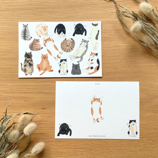 4legs Postcard - I Love Cats