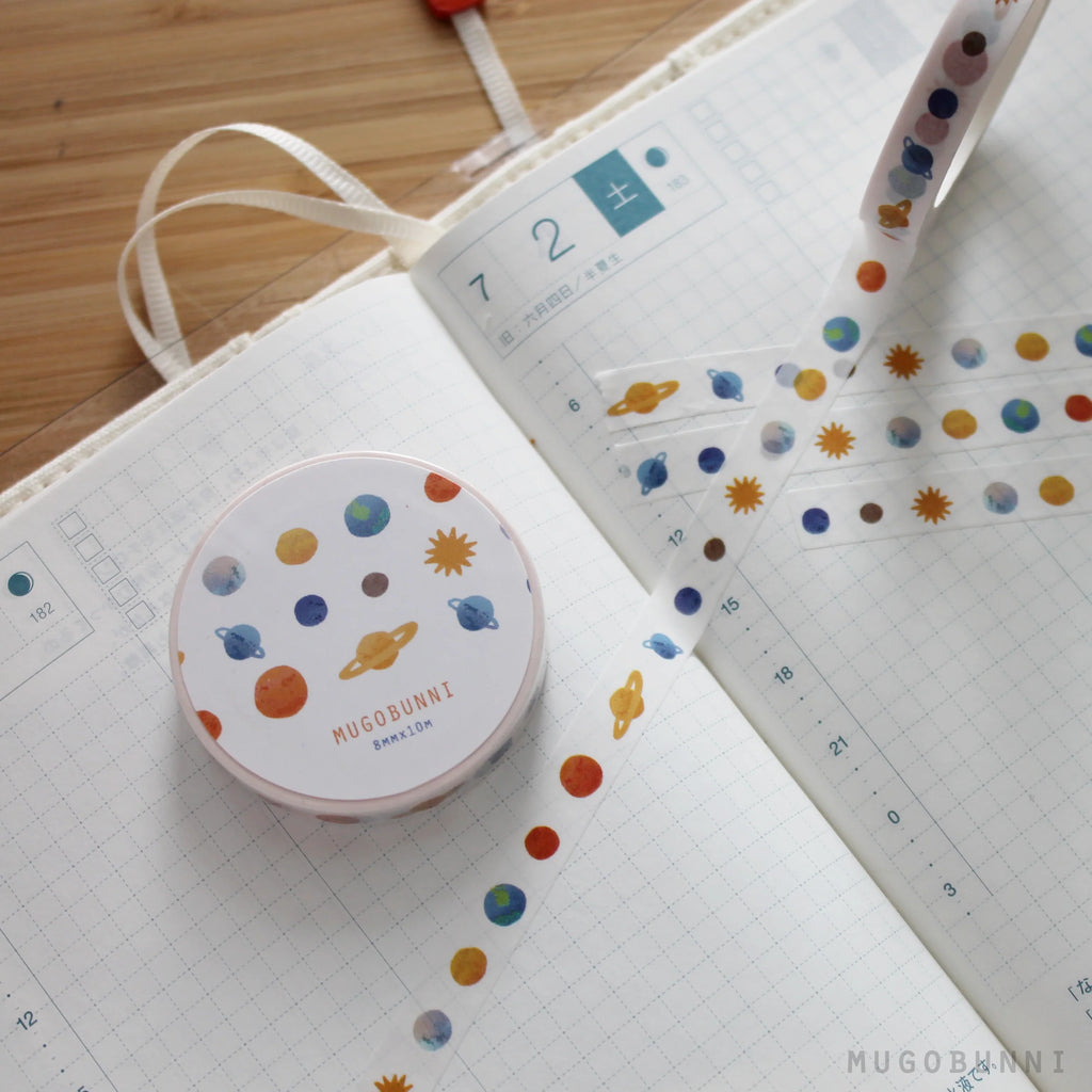 Tiny Planet Washi Tape