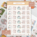Hospital Planner Sticker Sheet