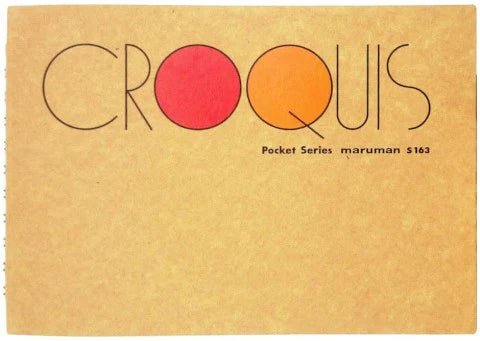 Croquis Sketchbook Pocket — White Drawing Paper 96.5 GSM