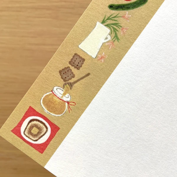 4legs Postcard - Cafe Tortoiseshell Cat