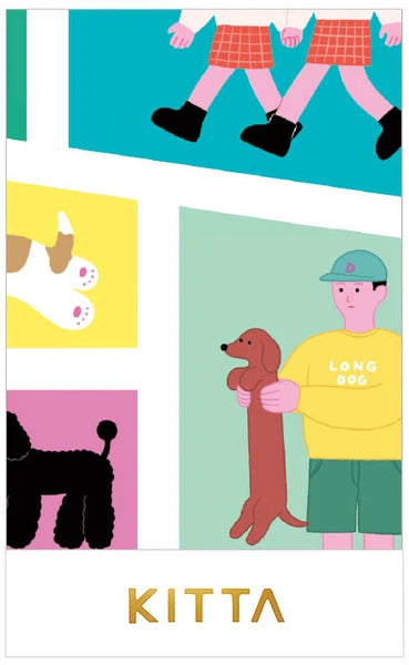 KITTA Special Washi Tape - Doggy