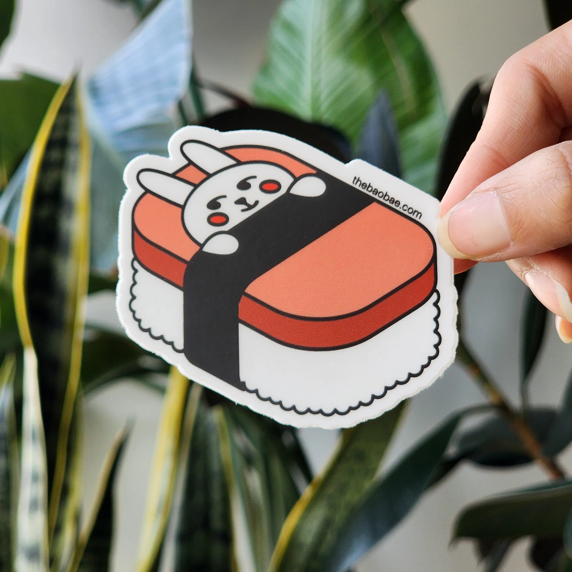 Bunny Spam Musubi Sticker