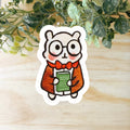 Librarian Hammy Sticker