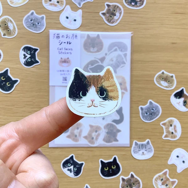 4legs Planner Sticker Flakes - Cat Face