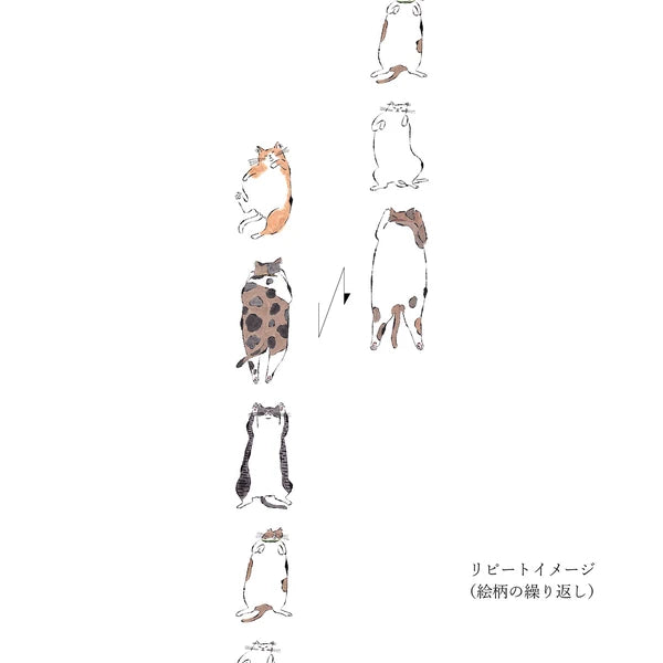 Nekoto PET Tape 01 - Aomuke