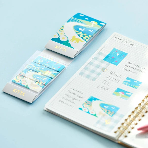 KITTA Collage Washi Tape - Hill