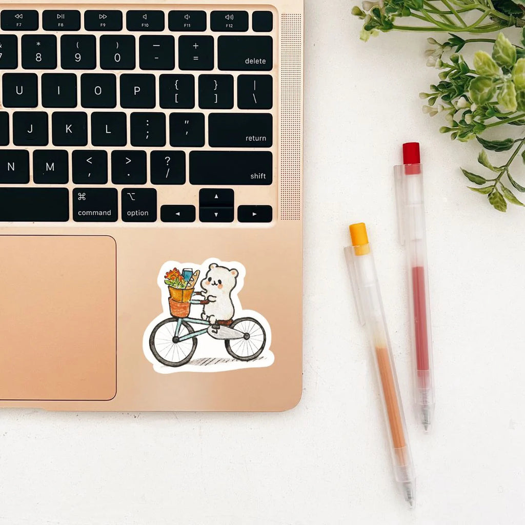 Bike Hammy Sticker