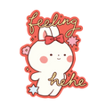 Feeling Hehe Sticker